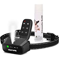 Collar de Entrenamiento para Perros con Spray de citronela con Control Remoto- Collar de ladridos para Perros de…